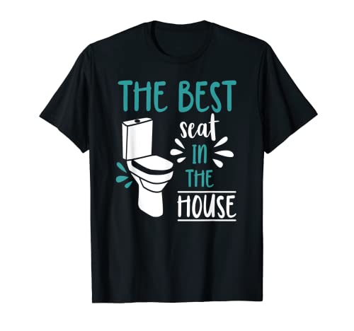 The Best Seat Of The House Bathroom Reading Month June T-Shirt