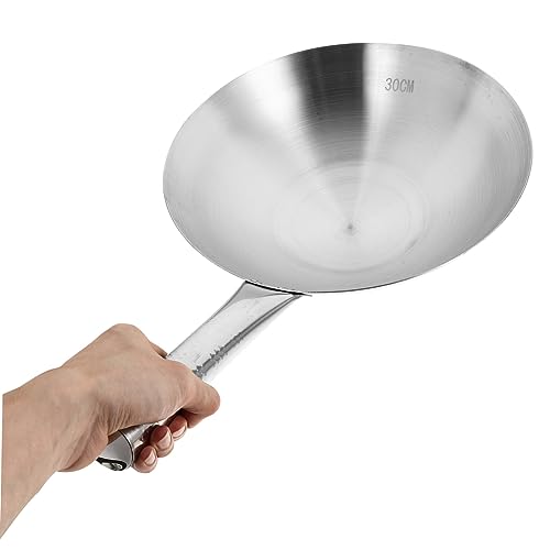 Wok de Acero Inoxidable VICASKY Resistente y Ligero miniatura 4