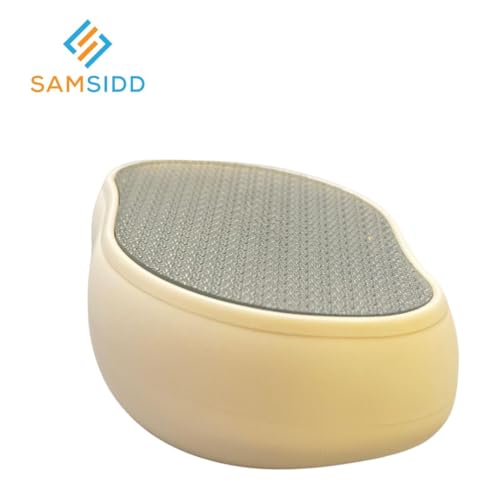 SAMSIDD Crystal Glass Foot File,Comfortable Hand and Foot Grinding Scraper,Wet and Dry feet Use,Smooth and Soft Feet Pedicure Tool for Hard & Dead Heels,Thick Dry Skin - Image 3