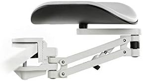 ErgoRest 330-016 Articulating Arm Support - White - Long Arm (15.625"), Long Pad (7.875")