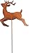 Produktbild Bornhöft Gartenstecker Hirsch aus Edelrost Metall Rost Gartendekoration Weihnachten rostige Gartendekoration 118cm (118cm fliegend)