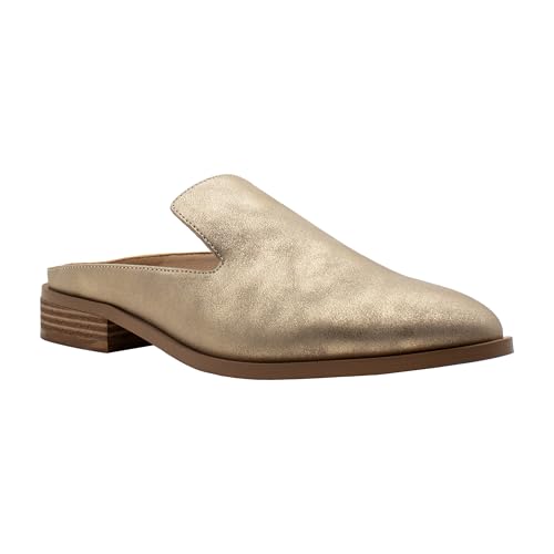 Volatile Avery Step-in Mule – Women's Faux Leather Backless Slip-On
