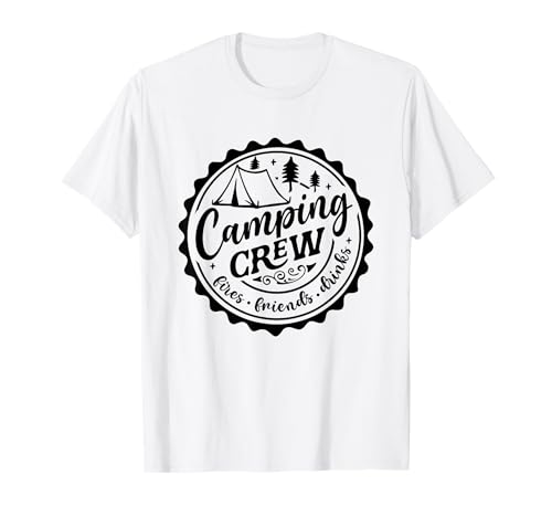 Camping Senderismo Aventura RV Viajes / Naturaleza Camin Camiseta