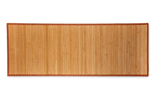 CosìCasa Bambusmatte Badematte Holz rutschfest | Nachhaltiger Bambusteppich, Küchenläufer,...