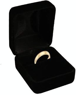 Black Velvet Ring Box