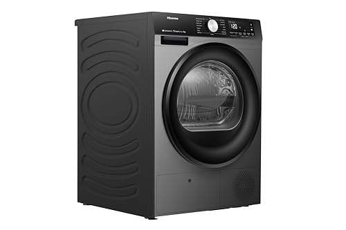 Hisense 8 kg Heat Pump Dryer, 15 Programs, Auto Dry, ConnectLife, Smart Link, Quick Wash, Pause & Add - DH3S802BT2
