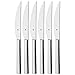 Produktbild WMF Nuova Steakmesser Set 6-teilig, 23 cm, Pizzamesser, Cromargan Edelstahl poliert, spülmaschinengeeignet