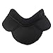 NORE YERZE Hema Fencing Gear,Fencing Throat Protector,Used for Hema Fencing Combat Training,Hema Training Equipment,Suitable for Beginners or Enthusiasts(Black-Neck Brace)
