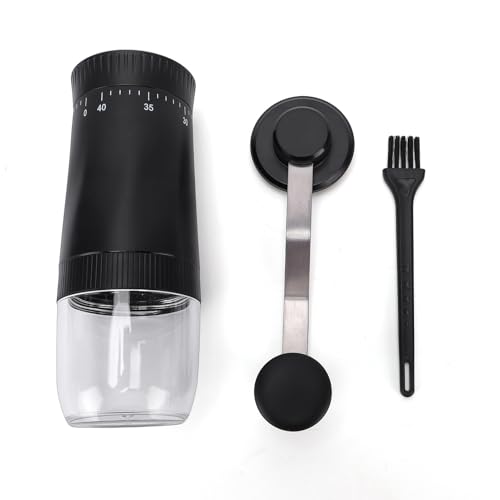Molinillo de café de rebabas de 40 niveles regulables Fabater en color negro elegante 2