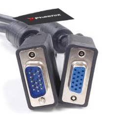 PHOENIX CABLE VGA M/H (ALARGO) 3M NEGRO