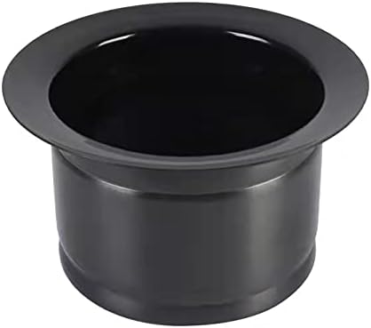 LQS Brida de fregadero extendida, brida profunda para fregaderos de cocina, apto para orificio de drenaje estándar de fregadero de 3-12 pulgadas,