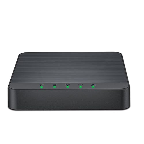 Xiniy Mini Box 4G LTE Router WiFi Tarjeta SIM MóDem 4G Amplificador WiFi para Coche Compatible con Fuente de AlimentacióN USB de 5 V y 30 Conexiones de Dispositivos