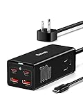 USB C Charger Baseus PowerCombo 100W All-in-One USB C Charging Station, PPS Fast Power Strip with 2-