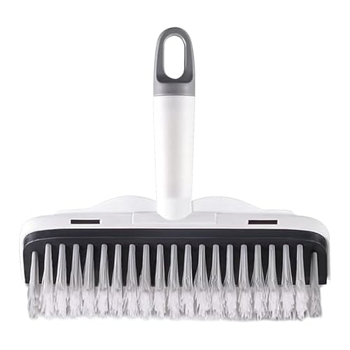 Brosse De Nettoyage Et Récurage Sols,Brosse Raclette Robuste À Poignée Ergonomique, de Douche pour Le Nettoyage - pour Le des des Terrasses du Carrelage du Béton Balcons