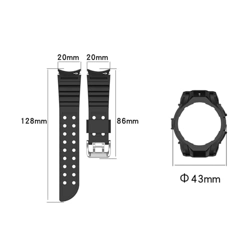 Coque Samsung Galaxy Watch 7 étui protection 40mm 44mm antichoc silicone - 4