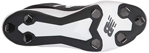New Balance Men's Fresh Foam 3000 V5 Metal Baseball Shoe, Black/White, 14 #TOP3