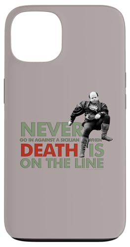 Coque pour iPhone 13 P.B. Vizzini en silicone noir élégant