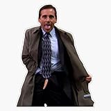 Michael Scott Flashing The Office Sticker Sticker Decal Bumper Sticker Waterproof 5'