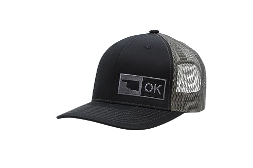 Trucker Hat - Oklahoma (Black/Graphite)