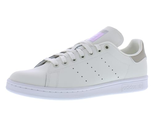 adidas Originals Women's Stan Smith Shoe, Cream/Ivory White/Pink-off-white, 9