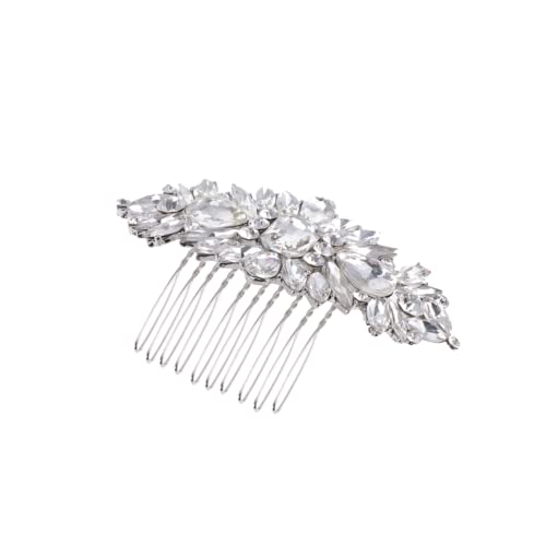 minkissy Headpiece De Cristal Headpiece De Strass Headpiece De Noiva Lindo Headwear De Noiva Cocar D