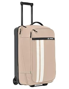 VAUDE Reisetasche Takutea 65 Liter, Reisetrolley, linen, Einheitsgröße