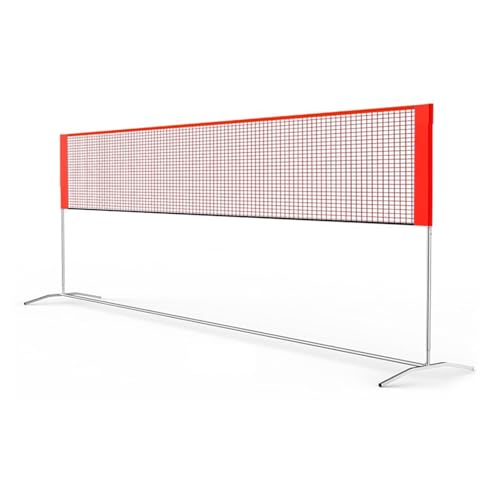 Support de filet de badminton pliable 155 cm pour jouer au volley-ball sans fixer les murs