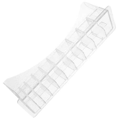 LALADEFIEE 10grilles Support De Tondeuse à Cheveux Avec Organisateur De Peigne Conteneur De Rangement Pour Salon De Coiffure Plateau De Protection Pour Peignes