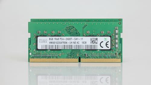 Image of 16GB Laptop RAM Kit (8GBx2) DDR4 2400MHz PC4-19200 SODIMM | Compatible Upgrade for Samsung | 1Rx8 Dual Channel 260-Pin 1.2V Memory Upgrade