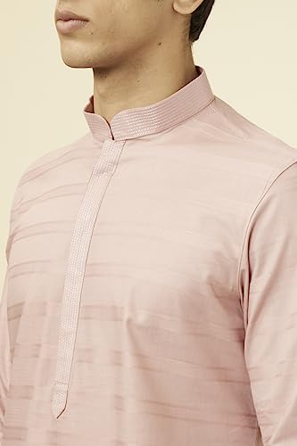 Manyavar Men Cotton Solid Full Sleeves Casual,Traditional Kurta Pyjama Set3