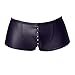 Produktbild Orion Herren-Pants - sexy Boxershorts für Männer, im edlen Wet-Look, mit Druck-Knopfleiste im Schritt, Latex-Optik, figurbetont, dehnbar, schwarz