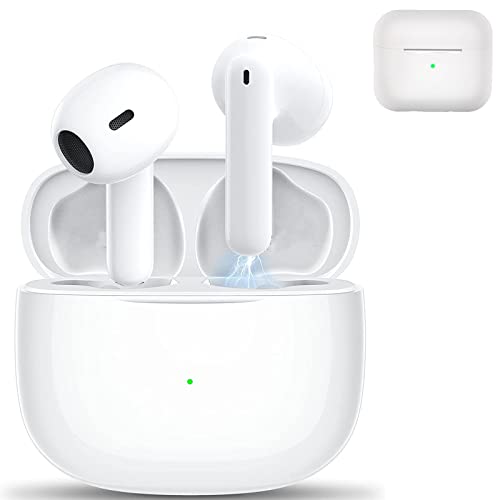 Wireless Earbuds AirPod (3rd Generation)[MFi Certified] in Ear,with Silicone Cover Sweat and Water Resistant,Up to 36 Hours of Battery Life,Pop-ups Auto Pairing Bluetooth Headphones for iPhone