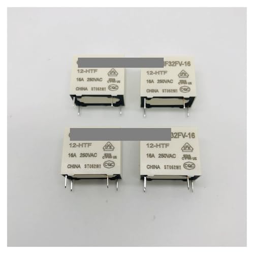 Relé HF32FV-16-24-HTF de 4 pines para reparar placas de aire acondicionado y calefacción