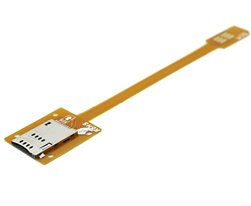 Câble plat FPC SIM souple 15 cm extension nappe extra fine mâle femelle pour carte UIM et GSM 4G