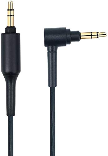 Aiivioll Replacement WH-1000XM5 Headphone Aux Audio Cable Cord for Sony WH-1000XM4 WH-1000XM3 MDR-XB950BT MDR-1000X WH-1000XM2 WH-CH510 WH-CH700N MDR-100ABN MDR-1A Wireless Headphones(Black/4.9ft)