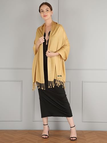 Premium Pashmina Shawl for Women – Soft Wrap for Wedding, Party, Bridesmaid, Evening Dress Accessory3