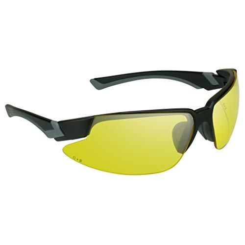 proSPORT Safety Yellow Sun Glasses Z87 Men Women Protective Night Vision Anti Glare Driving Riding