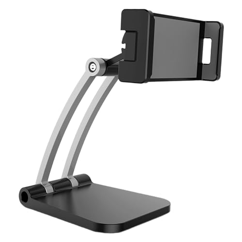Soporte plegable para teléfono con altura ajustable QUILSTM versátil para mesa de cocina