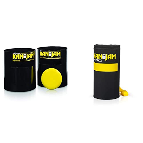 Kan Jam Disc Toss Game Sets - Original, Illuminate, & Pro Versions - American Made, for Backyard, Beach, Park, Tailgates, Outdoors and Indoors & Carry Bag