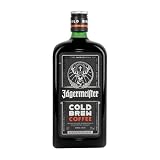 JÄGERMEISTER - Cold Brew Coffee 700 ml, Licor de Hierbas Premium, con 56 Hierbas Naturales y Café Arábica