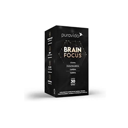 Brain Focus Performance Mental Puravida 30 caps - Unidade