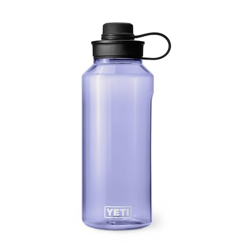 Image of YETI Yonder Water Bottle with Yonder Tether Cap, Lightweight, Leakproof and BPA-Free