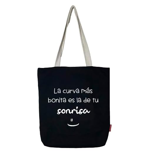 Hello-Bags. Bolso Totebag. Exterior: Algodón 100%. Con cremallera, forro y bolsillo interior. Incluye bonito sobre kraft de regalo. Modelo LACURVA. Color: Negro. Medidas: 37*38 cm