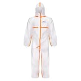 ProSafe 3 Schutzanzug PS3 – Chemikalienschutzanzug Typ 3B/4B/5B/6B, flüssigkeitsdicht & atmungsaktiv | Einweg Overall für Industrie, BAU & Asbest (XXL)