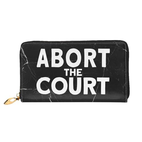Abort The Court Wallet Card Bag2