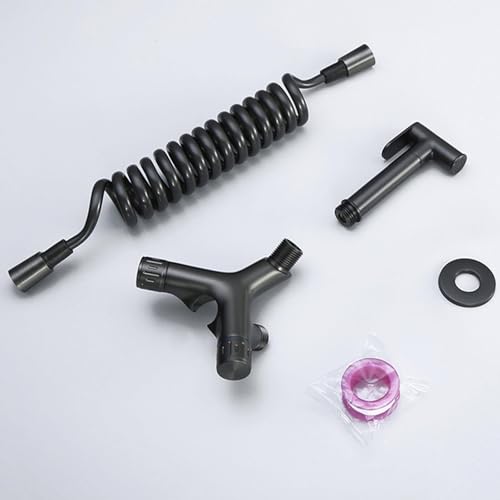 Grifo WC higiénico de latón macizo con control dual de alta resistencia 7
