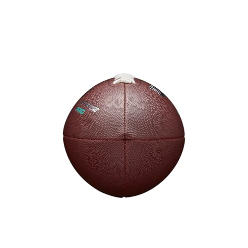 Wilson Balón de Fútbol Americano NFL Stride Pro Eco, Materiales Ecológicos, Hecho de Cuero Sintético Suave, con Costuras de Precisión y Cordones NFL, Listo para Jugar, Color: Marrón, Tamaño Oficial - imagen 6