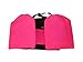 Travel Bag Three Ex Large with U Opening for Easy Excess, Two End Compartment Made in USA.(neon Pink)