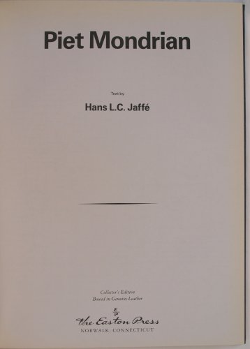 Piet Mondrian (Great Art and Artists) 0810953552 Book Cover