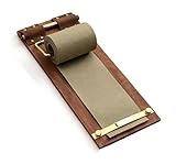 Ya en mundofriki.es: Bloc de notas adhesivas con dispensador, dispensador de papel para notas, estilo vintage, soporte para rollos de notas con rollo de papel, portapapeles para notas de hacer listas, juego retro en verde